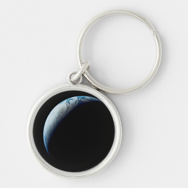 Chaveiro Terra Crescente Tirada Da Missão Apollo 4. 2 (Frente)
