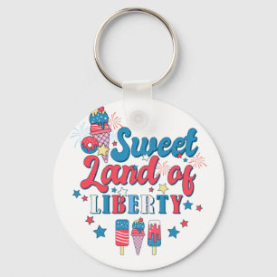 Chaveiro Terra Doce da Liberdade - América 4 de julho