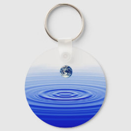 Chaveiro Terra em gota d'água