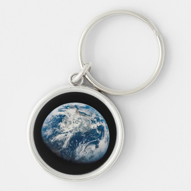 Chaveiro Terra Tirada Da Nave Espacial Aollo 8. (Frente)