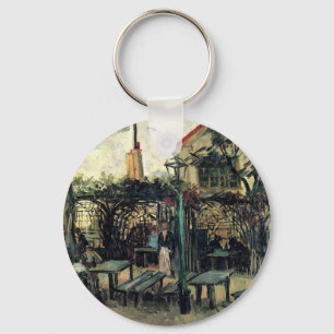 Chaveiro Terraço de um Café em Montmartre La Guinguette