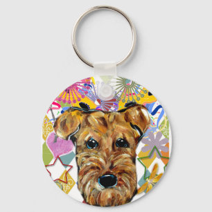 CHAVEIRO TERRIER AIREDALE
