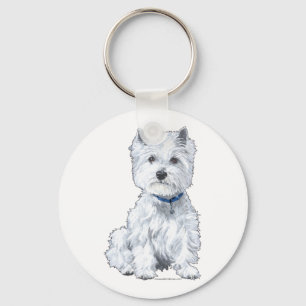 Chaveiro Terrier Branco do West Highland