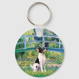 Chaveiro Terrier de Raposa de Brinquedo - Ponte