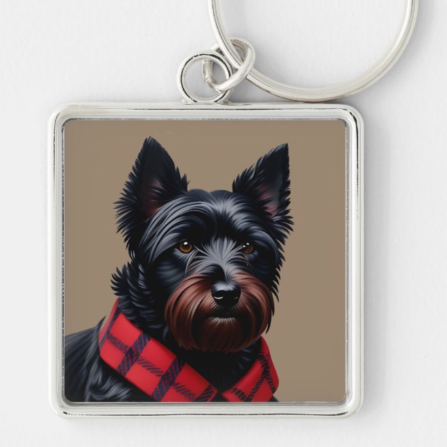 Chaveiro Terrier Escocês (Frente)