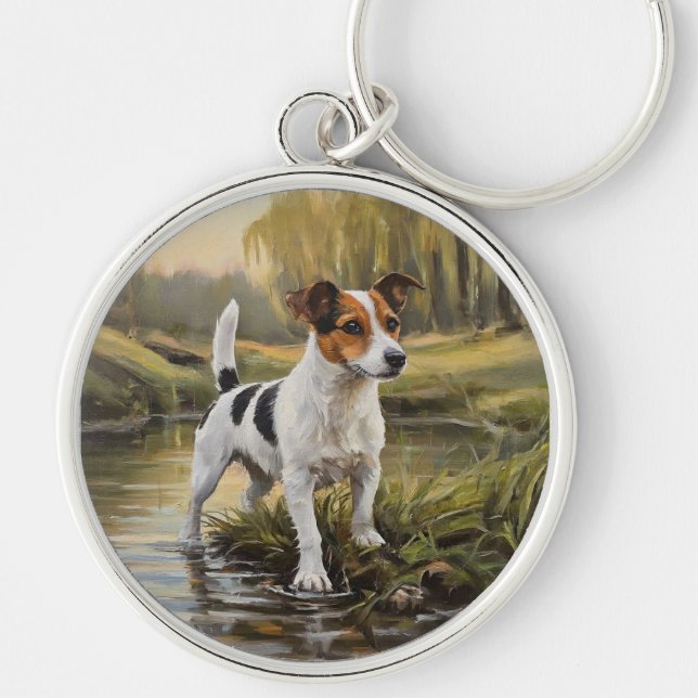 Chaveiro Terrier Jack Russell (Frente)