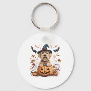 Chaveiro Terrier Pumpkin Halloween Do Que
