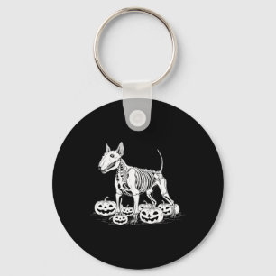 Chaveiro Terrier Skeleton Birthday Halloween Mens Womens Ki