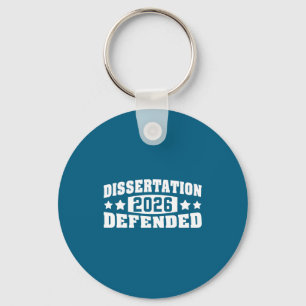 Chaveiro Tese Defendida Phd Doutorado EdD Design