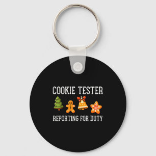 Chaveiro Testador de Biscoito Dever de Rerting Natal Divert