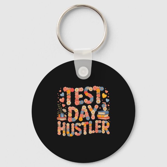 Chaveiro teste de humor dia modo hustler em matemática ela  (Frente)