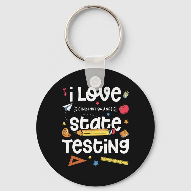 Chaveiro Teste de Professores em Teste de Amor (Último Dia  (Frente)
