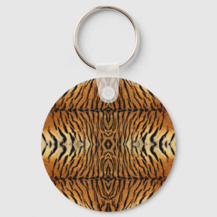 Chaveiro Teste padrão da pele do tigre