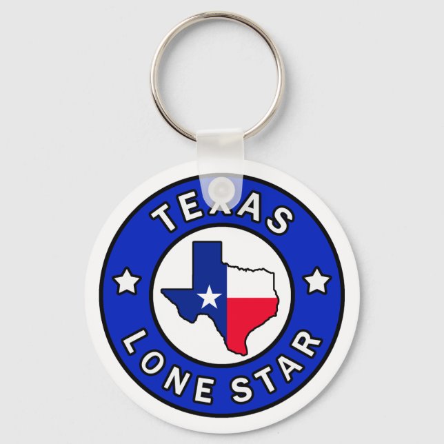 Chaveiro Texas Lone Star (Frente)