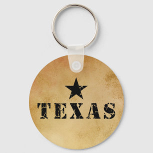 Chaveiro Texas, o estado solitário da estrela