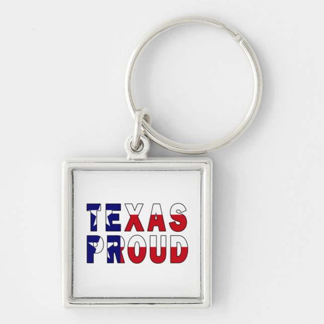 Chaveiro Texas Proud Flag (Frente)