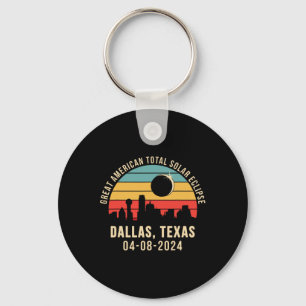 Chaveiro Texas Skyline Total Solar Eclipse 2024