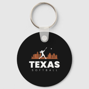 Chaveiro Texas Softll Vintage Minimalista Cidade Retro Soft