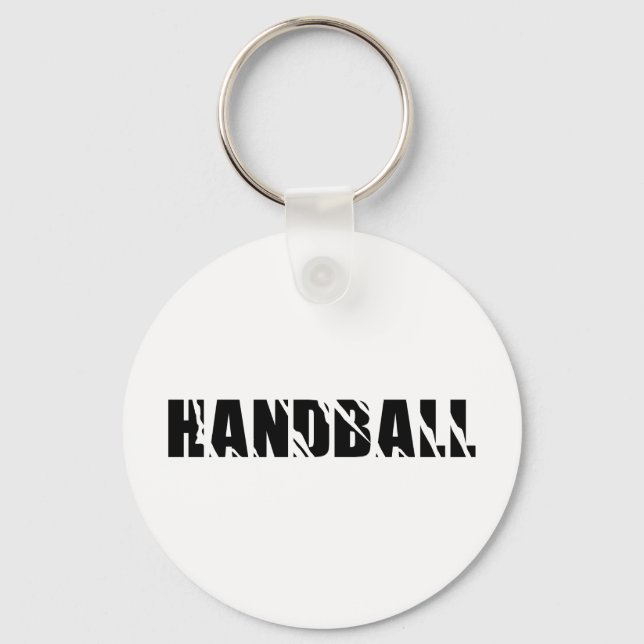 Chaveiro texto de handball (Frente)