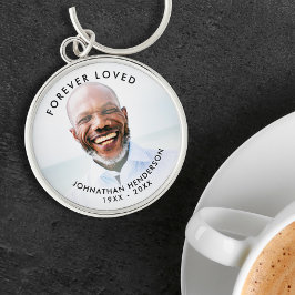 Chaveiro Texto Personalizado Funeral/Elemento Fotográfico M