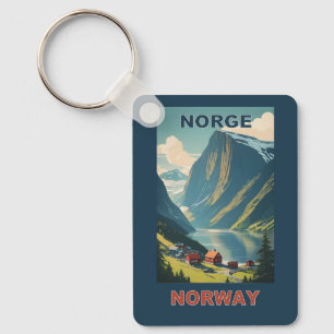 Chaveiro Texto personalizado Noruega