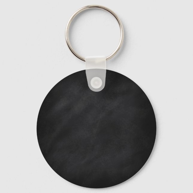 Chaveiro Textura de Quadro Negro Retro (Frente)