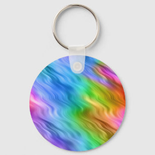 Chaveiro Textura Wavy Azul Pansy