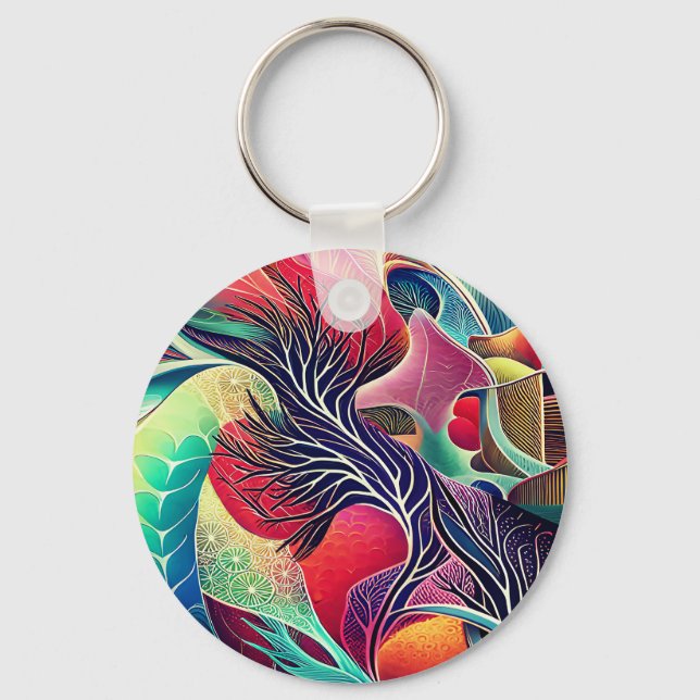 Chaveiro Texturas bonitas (Frente)