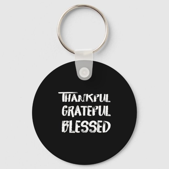 Chaveiro Thankful Grateful Blessed Christmas Shirts For Men (Frente)