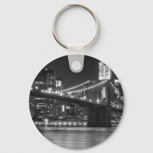 Chaveiro The Brooklyn Bridge - Black and White