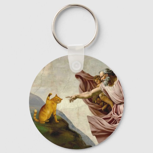 Chaveiro The Creation of Purrfection (Frente)