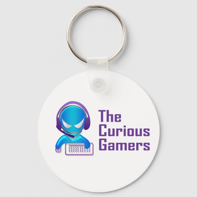 Chaveiro The Curious Gamers Keychain (Frente)