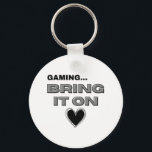 Chaveiro The Gamer<br><div class="desc">The Gamer - Keychain    
Share the love for the game!</div>