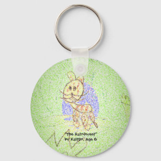 Chaveiro "The RainForest", por Kaitlin, 6 anos
