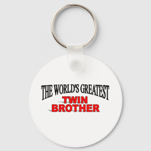 Chaveiro The World's Greatest Twin Brother