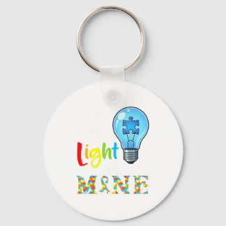 Chaveiro This Little Light Of Mine Autism Awareness Support