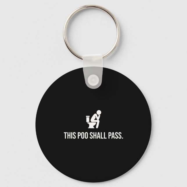 Chaveiro This O Shall P Funny Quote Birthday Party Gag Gift (Frente)