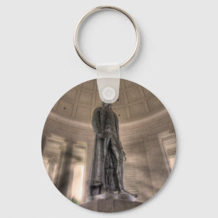 Chaveiro Thomas Jefferson Memorial Bronze Estátua