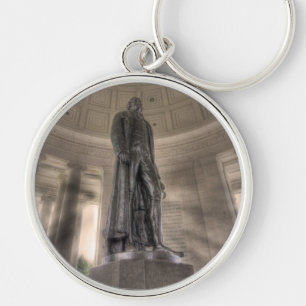 Chaveiro Thomas Jefferson Memorial Bronze Estátua