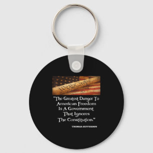 Chaveiro Thomas Jefferson O Maior Perigo Para A Liberdade Q