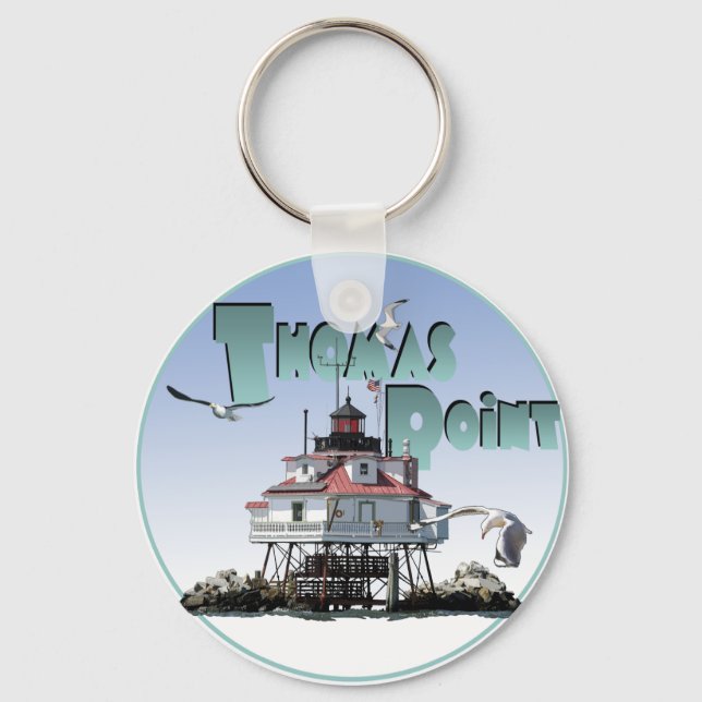 Chaveiro Thomas Point Lighthouse (Frente)