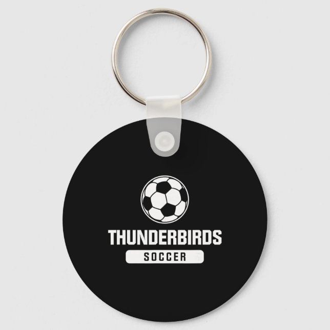 Chaveiro Thunderbirds Futebol Para Fundamental, Médio e Sec (Frente)