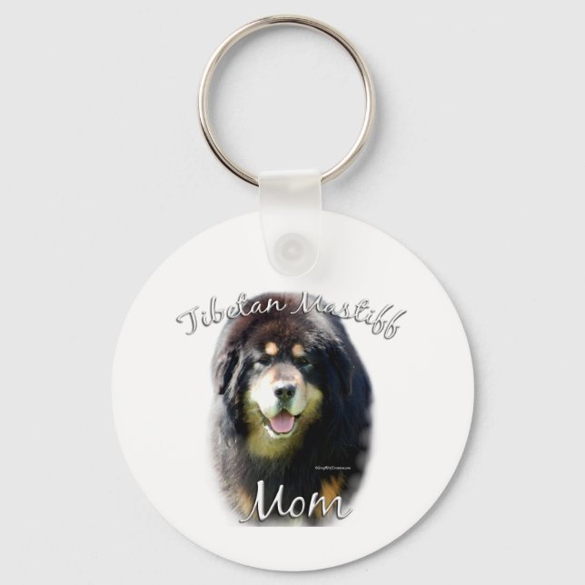 Chaveiro Tibetan Mastiff Mãe 2 (Frente)