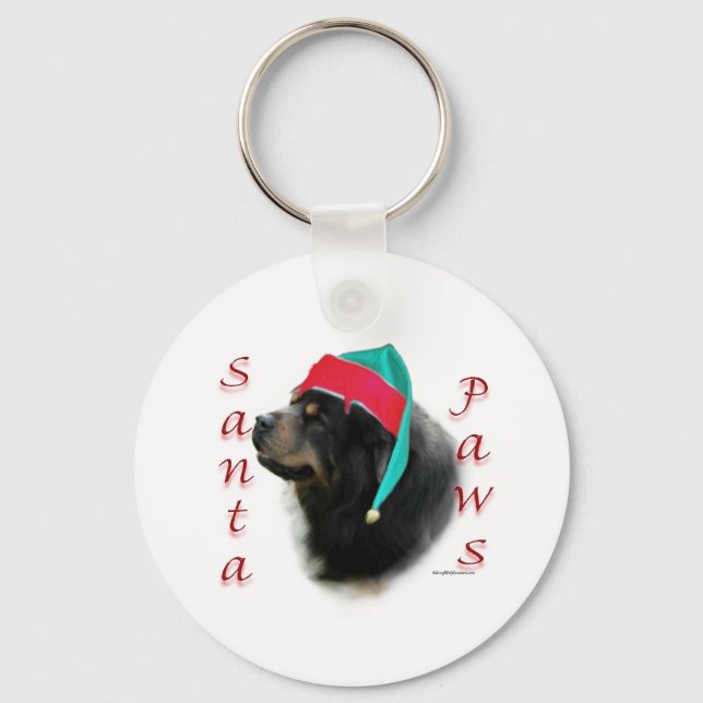 Chaveiro Tibetano Mastiff Papais noeis Paws (Frente)