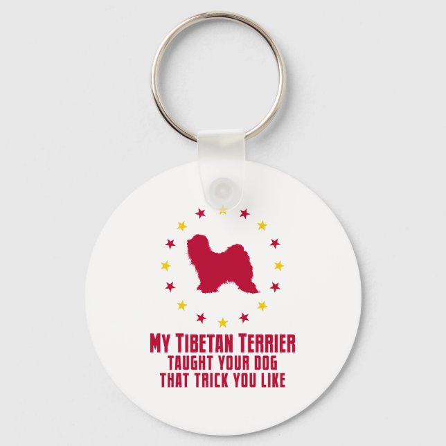 Chaveiro Tibetano Terrier (Frente)