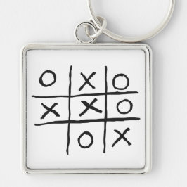 Chaveiro Tic Tac Toe Noughts and Crosses