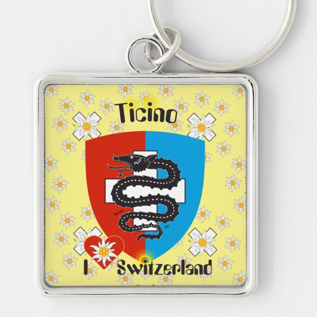 Chaveiro Ticino Tessin Schlüsselanhänger (Frente)