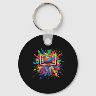 Chaveiro Tie Dye Hoop Net Slam Dunk Spl