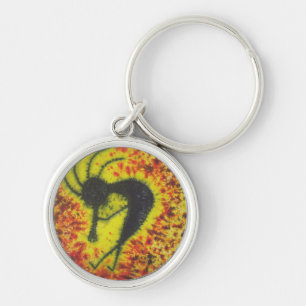 Chaveiro Tie Dye Kokopelli Key Chain