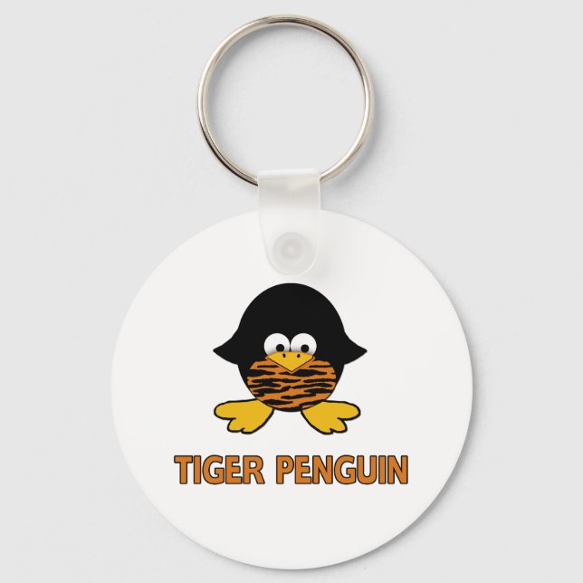 Chaveiro Tiger Baby Penguin (Frente)